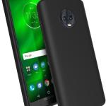Slim Matte Soft TPU Case for Moto G6 - Black