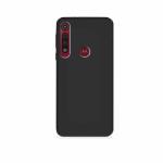 Slim Matte Soft TPU Case for Moto G8 Play - Black