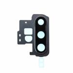 Back Camera Lens With Bezel Ring Compatible for Samsung Galaxy Note 10 Plus - Black