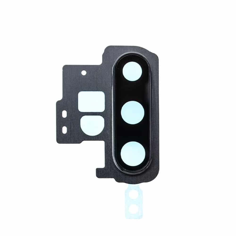 Back Camera Lens With Bezel Ring Compatible for Samsung Galaxy Note 10 Plus - Black