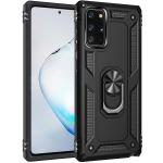 Armor Hybrid Military Case with Ring Kickstand for Samsung Galaxy Note 20 - Black
