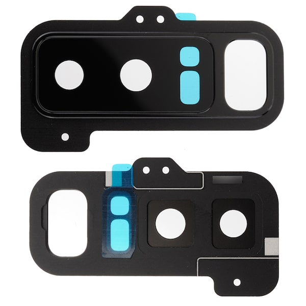 Back Camera Lens With Bezel Ring Compatible for Samsung Galaxy Note 8 - Black