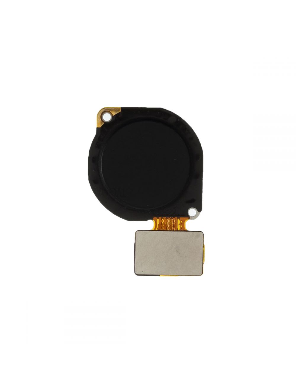 Home Button With Flex Compatible for Huawei P30 Lite - Black