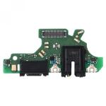 Charging Port Flex Cable With Microphone Compatible for Huawei P30 Lite (Premium)