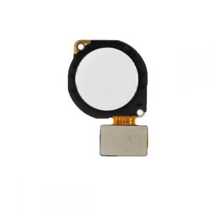 Home Button With Flex Compatible for Huawei P30 Lite - White