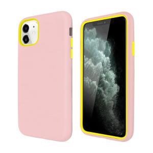 3 in 1 Hybrid Hard Case for Apple iPhone 12 Pro Max - Pink