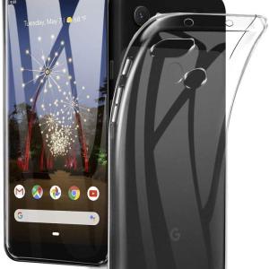 Slim Clear Soft TPU Case for Google Pixel 3a - Clear
