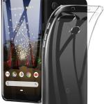 Slim Clear Soft TPU Case for Google Pixel 3a XL - Clear