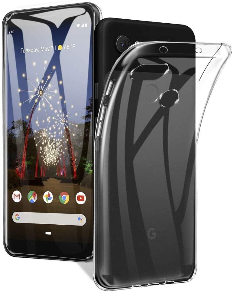Slim Clear Soft TPU Case for Google Pixel 3a XL - Clear