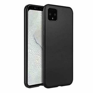 Slim Matte Soft TPU Case for Google Pixel 4 - Black