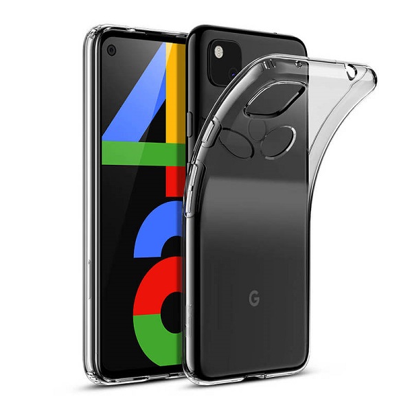 Slim Clear Soft TPU Case for Google Pixel 4a - Clear