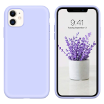 Premium Silicone Case for Apple iPhone 11 - Light Purple