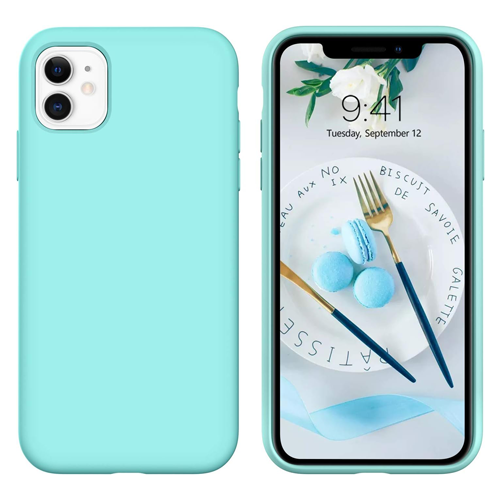 Premium Silicone Case for Apple iPhone 11 - Teal