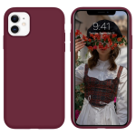 Premium Silicone Case for Apple iPhone 11 - Wine