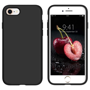Premium Silicone Case for Apple iPhone 16e / 17e - Black