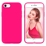 Premium Silicone Case for Apple iPhone 16e / 17e - Hot Pink