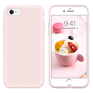 Premium Silicone Case for Apple iPhone 16e / 17e - Sand Powder