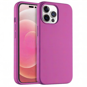 Premium Silicone Case for Apple iPhone 15 Pro - Hot Pink