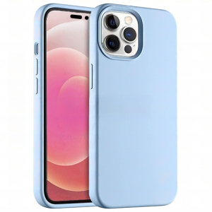 Premium Silicone Case for Apple iPhone 17 Pro Max - Sky Blue