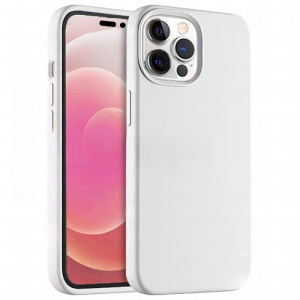 Premium Silicone Case for Apple iPhone 17 Pro - White
