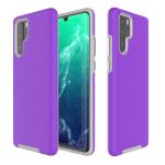 Triangle Shockproof Case with Anti Slip Grains for Huawei P30 Pro - Purple
