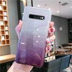 Two Tone Glitter Case for Samsung Galaxy S10E - Purple