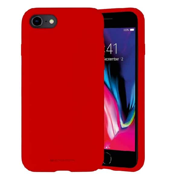 Goospery Soft Feeling Case for Apple iPhone 16e / 17e - Red