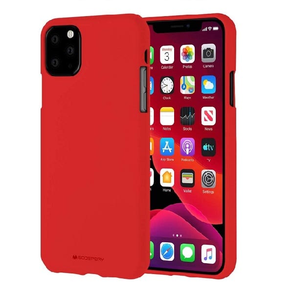 Goospery Soft Feeling Case for Apple iPhone 11 Pro Max - Red