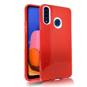 Glitter Case for Samsung Galaxy A10S - Red