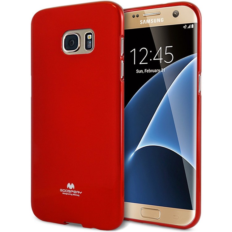 Goospery Jelly Case for Samsung Galaxy S9 - Red