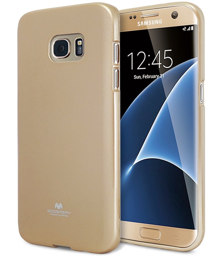 Goospery Jelly Case for Samsung Galaxy S9 - Golden