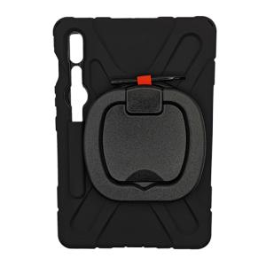 Armor Case with 360 Rotating Stand for Samsung Tab S9 (X710) / S9 FE (X510) - Black