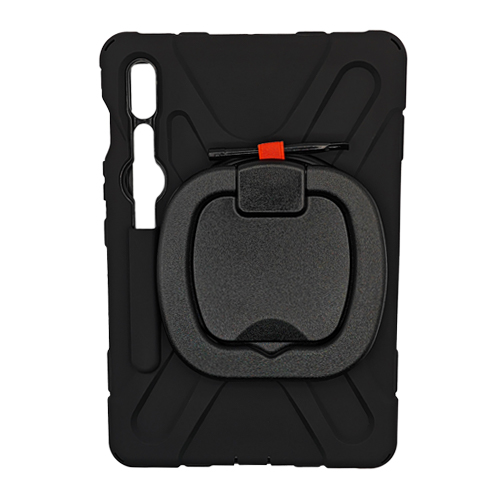 Armor Case with 360 Rotating Stand for Samsung Tab S9 (X710) / S9 FE (X510) - Black