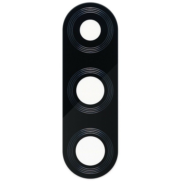 Back Camera Lens With Bezel Ring Compatible for Huawei P30 Lite - Black