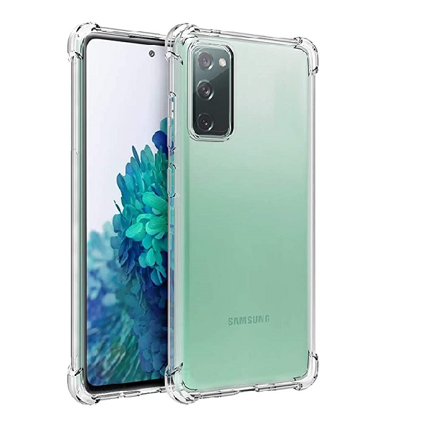 Slim Clear Soft TPU Case Hard Corner Bumper for Samsung Galaxy S20 FE - Clear