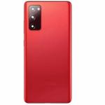 Back Cover With Camera Lens Compatible for Samsung Galaxy S20 FE 5G - Red