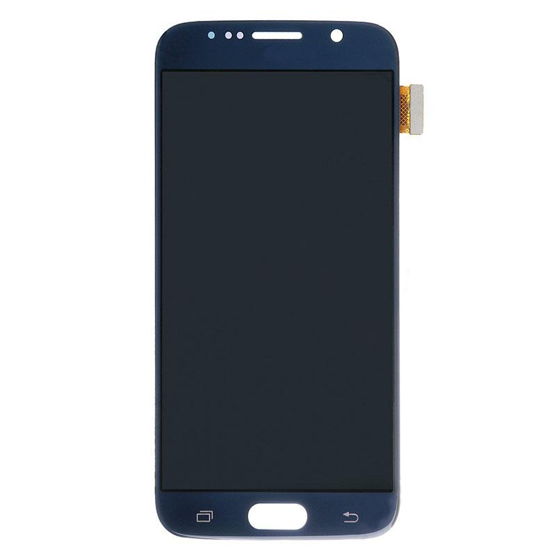 OLED Assembly Without Frame Compatible for Samsung Galaxy S6 (Refurbished) - Black Sapphire
