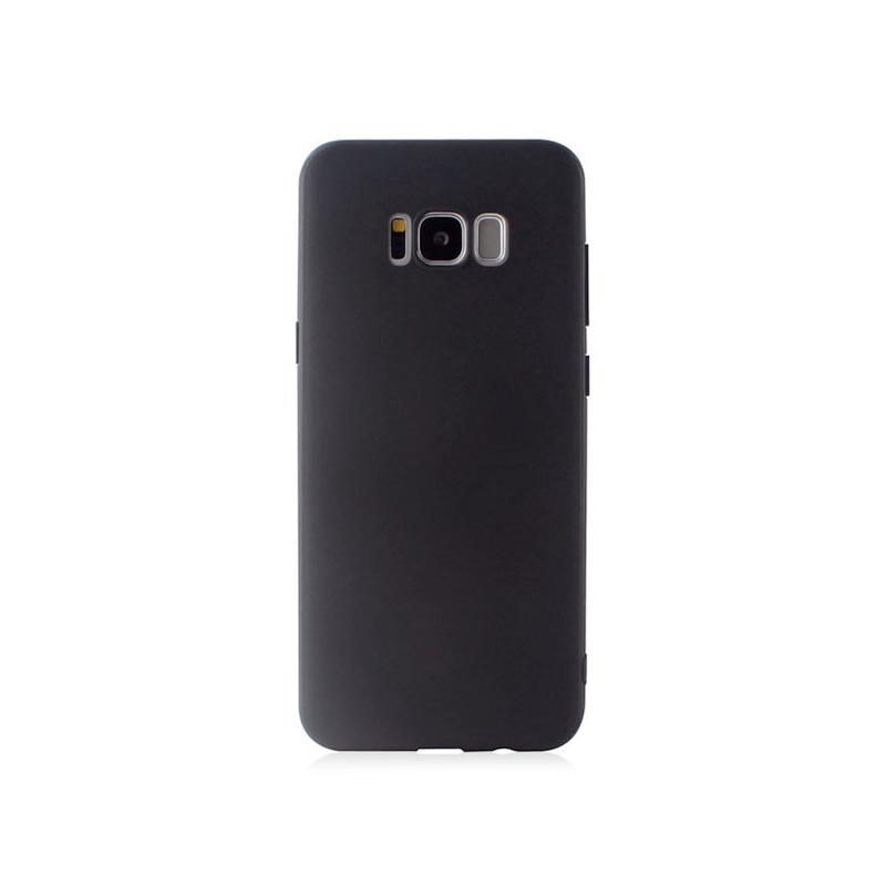 Slim Matte Soft TPU Case for Samsung Galaxy S8 Plus - Black