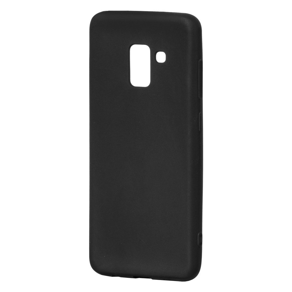 Slim Matte Soft TPU Case for Samsung Galaxy A8 (2018) - Black