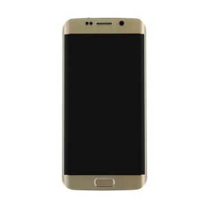OLED Assembly With Frame Compatible for Samsung Galaxy S6 Edge (Refurbished) - Golden
