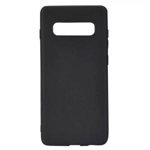 Slim Matte Soft TPU Case for Samsung Galaxy S10 Plus - Black