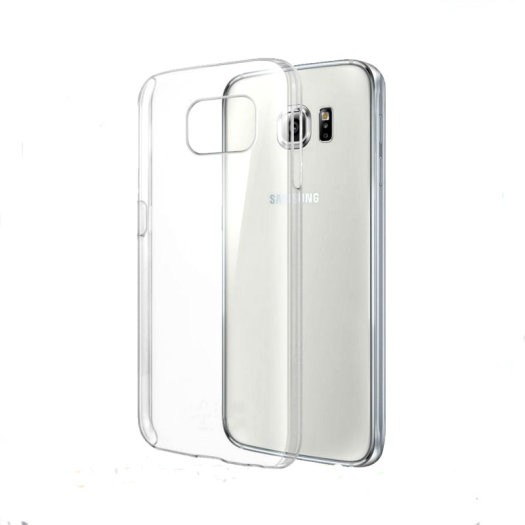 Slim Clear Soft TPU Case for Samsung Galaxy S6 - Clear