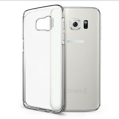 Slim Clear Soft TPU Case for Samsung Galaxy S7 Edge - Clear