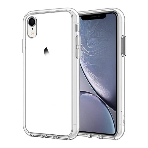 Shock-Absorption Bumper Case for Apple iPhone X/XS - Clear