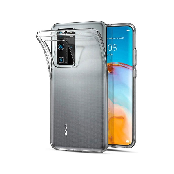 Slim Clear Soft TPU Case for Huawei P40 - Clear