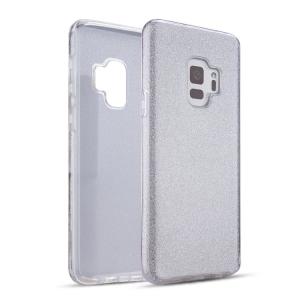Glitter Case for Samsung Galaxy S9 - Silver