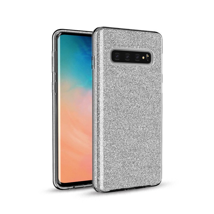 Glitter Case for Samsung Galaxy S10E - Silver