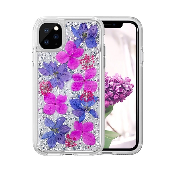 Luxury Fashion Case Real Flower for Samsung Galaxy S10