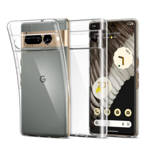 Slim Clear Soft TPU Case for Google Pixel 7 Pro - Clear
