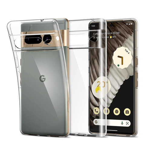 Slim Clear Soft TPU Case for Google Pixel 10a - Clear